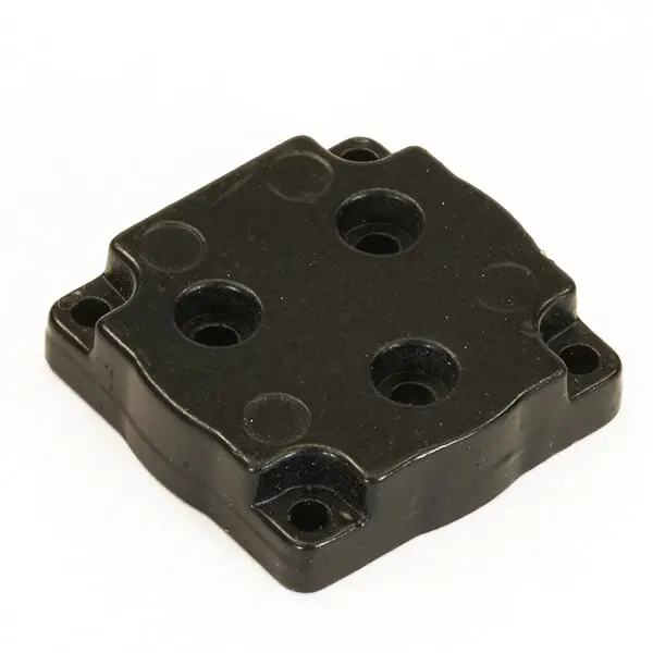 Huina K336 Motor Cover, Zinc Alloy, Black