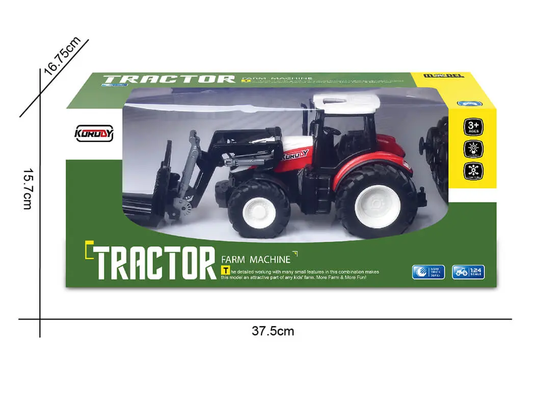 Korody RC 1:24 Tractor with Forklift Arm