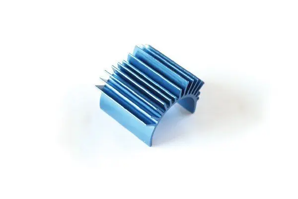 LRP Aluminium Motor Heat Sink blue - S10 TC