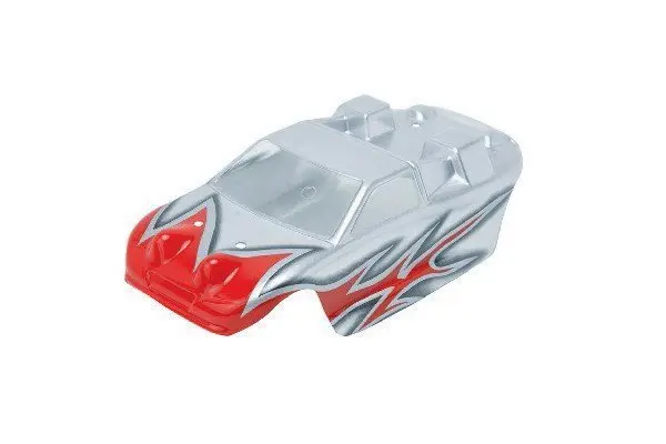 LRP S18 RMT Body Shell - 2008 Spec. Red / Silver