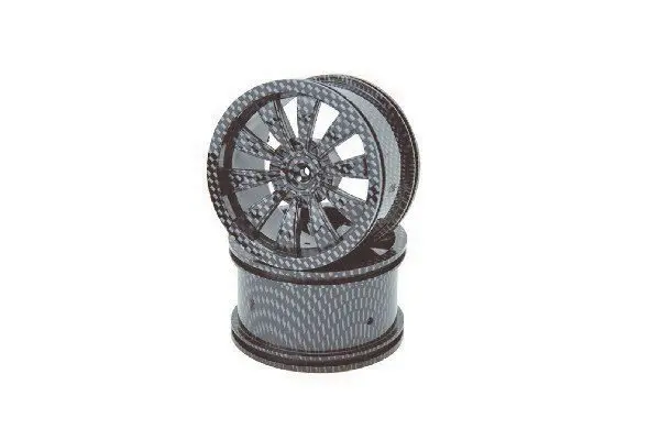 LRP V-Spoke Wheel carbon-look (2 pcs.) S18 RMT
