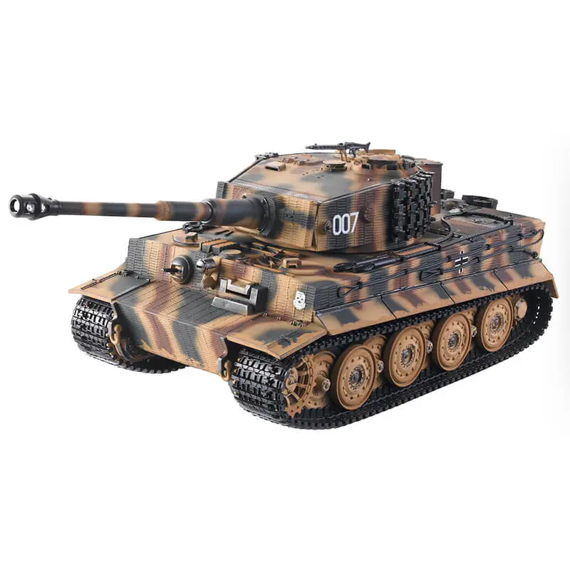Taigen 1:24 Tiger 1 IR Battle Tank Late Version - Camo
