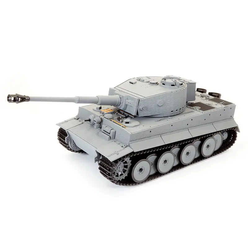 Taigen 1:24 Tiger 1 IR Battle Tank Late Version- Grey (Base)