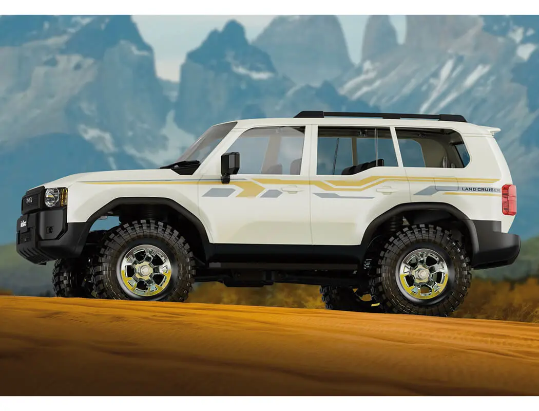 UDI RC UCX18 Toyota Prado 1/18 Crawler RTR Brushless - White