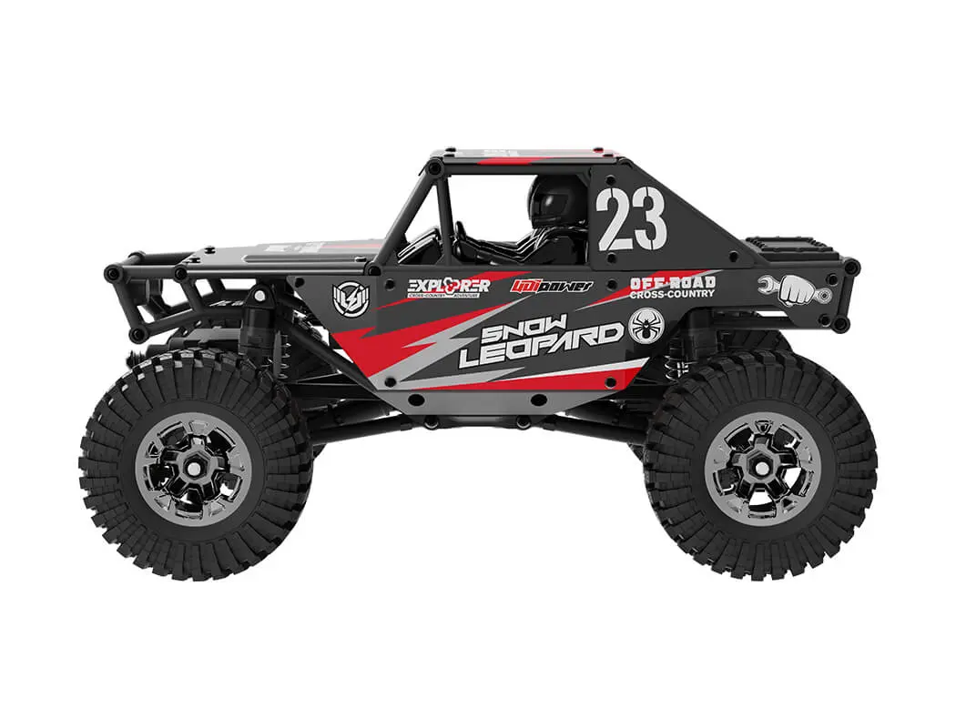 UDI RC UCX24 Snow Leopard 1/24 Crawler RTR Brushed - Black