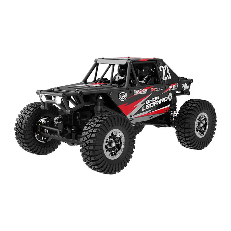UDI RC UCX24 Snow Leopard 1/24 Crawler RTR Brushless 4WS Black