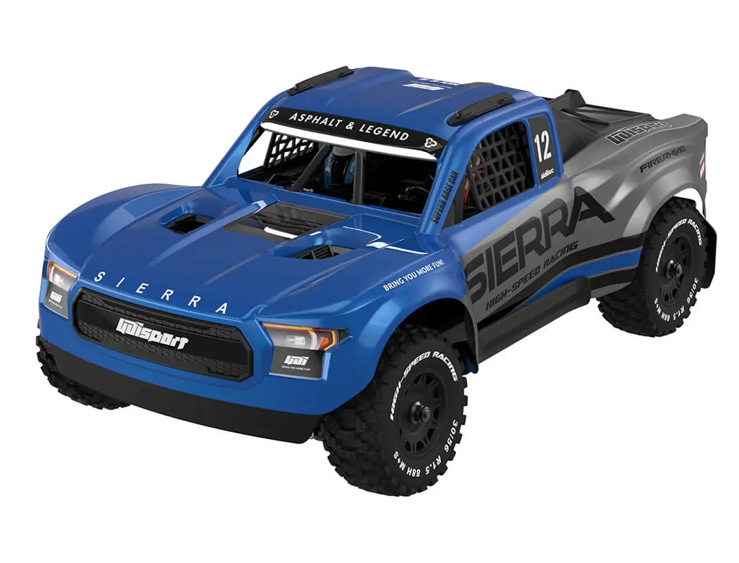 UDI RC 1/12 Sierra 4WD Short Course Truck Brushless RTR - Blue