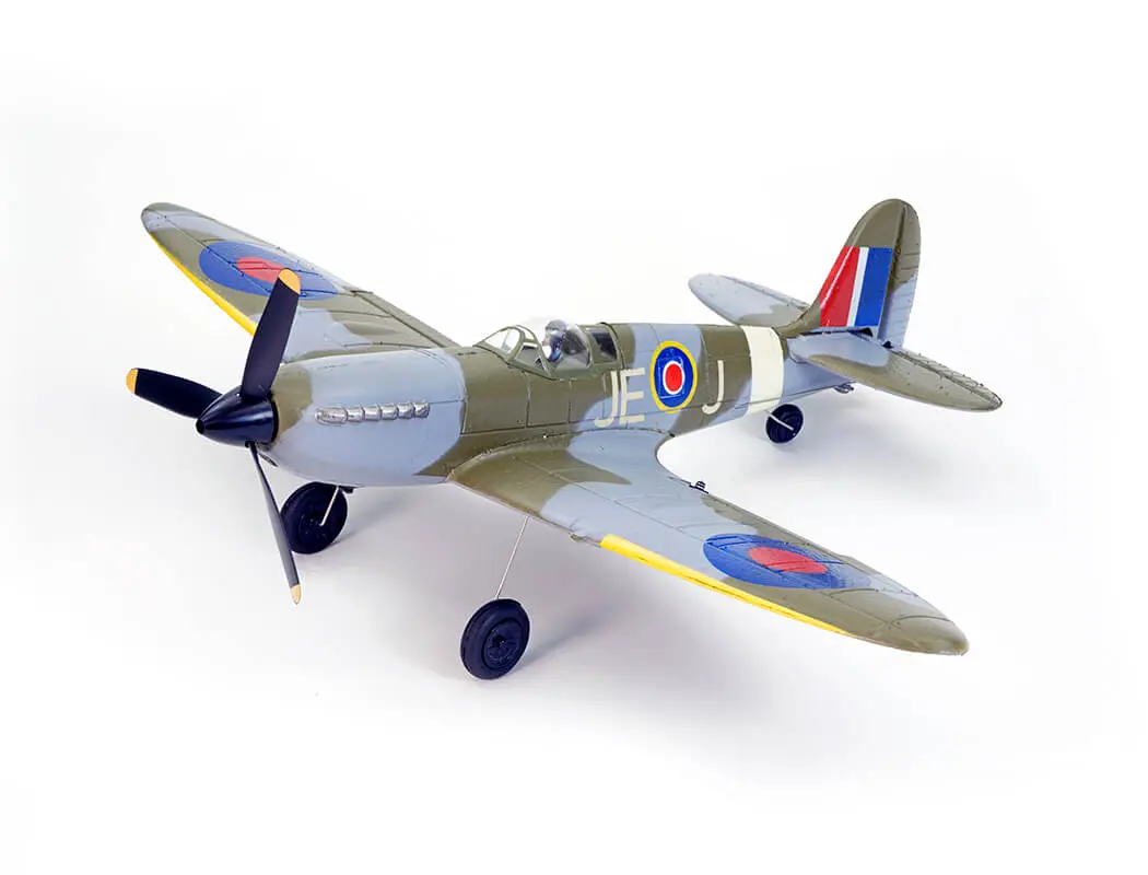 Volantex Spitfire 4CH Blue 400mm Brushed with Gyro EPP RTF