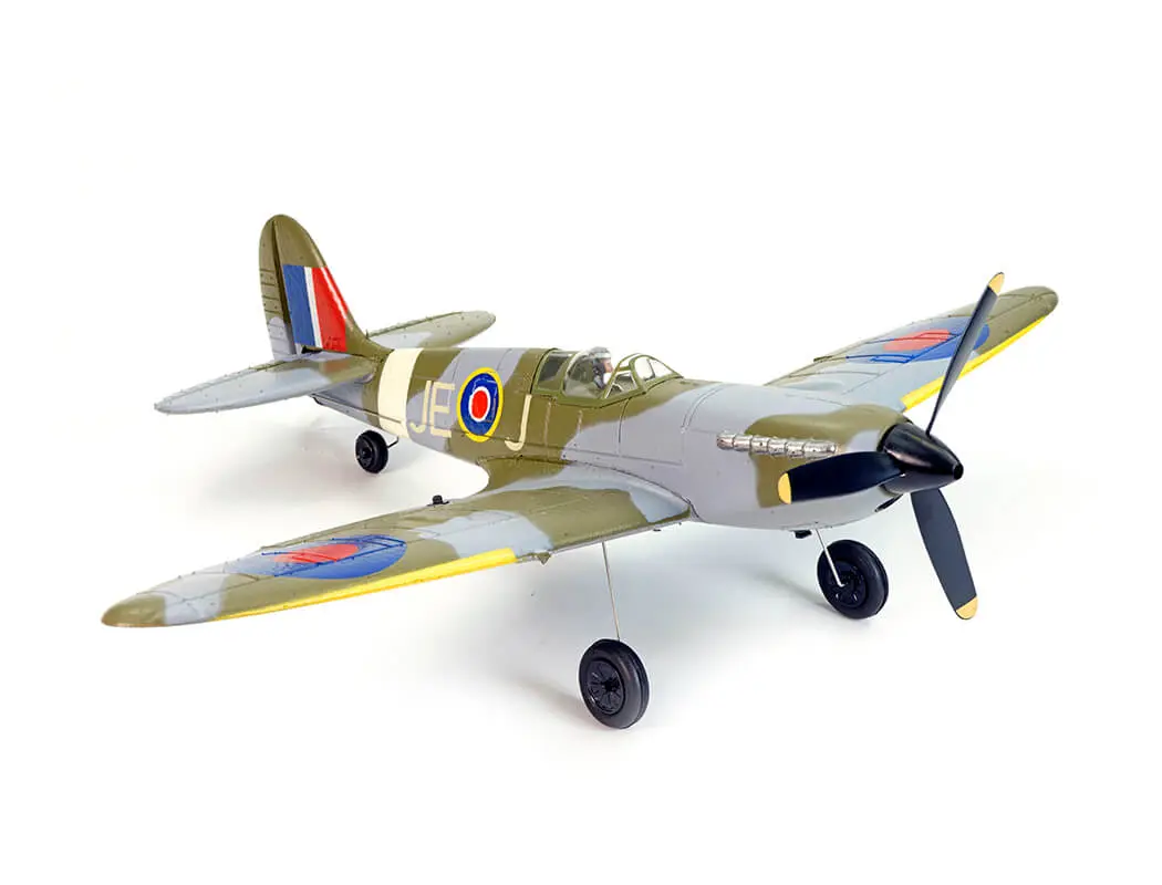 Volantex Spitfire 4CH Blue 400mm Brushed with Gyro EPP RTF