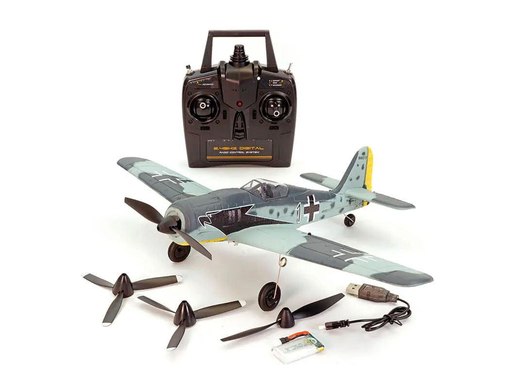 Volantex Focke Wulf FW190 4CH 400mm Brushed with Gyro EPP RTF
