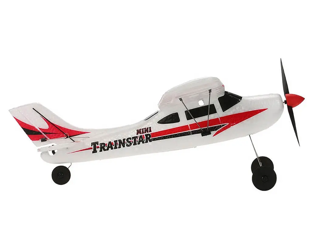 Volantex Trainstar Mini V2 3CH 400mm Brushed w/Gyro RTF - Red
