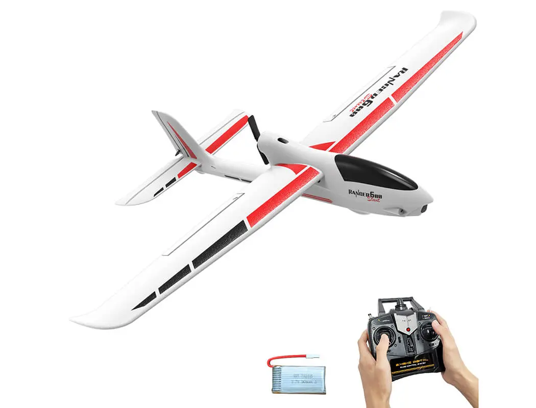 Volantex Ranger 600 Stunt 4CH Glider 600mm with Gyro RTF White
