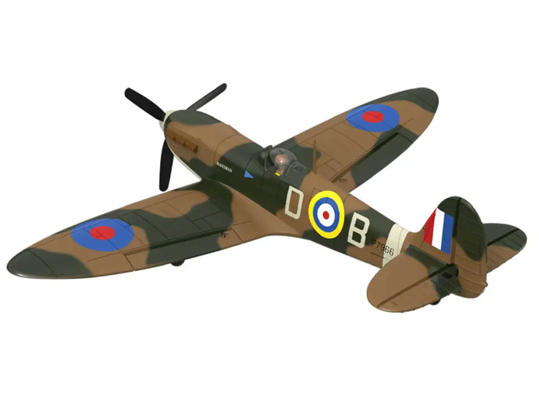 Volantex Spitfire MkII 4CH 500mm Brushless with Gyro RTF