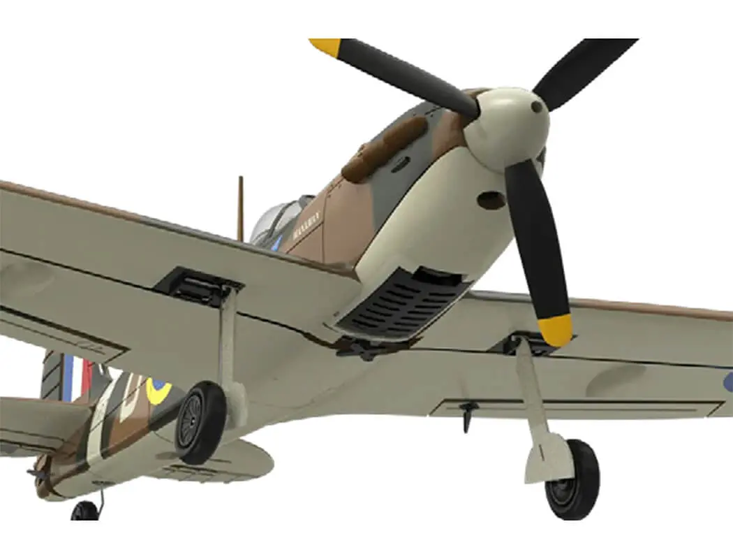 Volantex Spitfire MkII 4CH 500mm Brushless with Gyro RTF