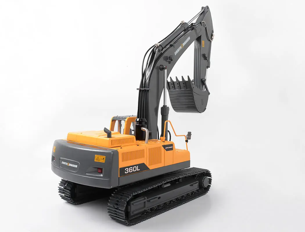 RC4WD 1/14 Scale RTR Earth Digger 360L Hydraulic Excavator (Yellow)